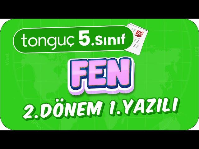 5.Sınıf Fen 2.Dönem 1.Yazılıya Hazırlık  #2024