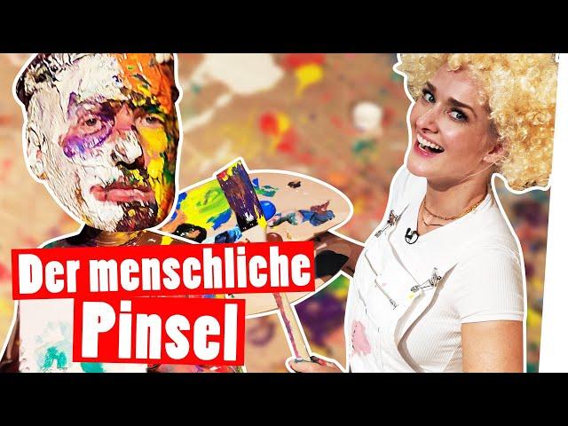 VERLOSUNG BEENDET: Marc als menschlicher Pinsel: Kunst-Strafe nach Bob Ross || Das schaffst du nie!