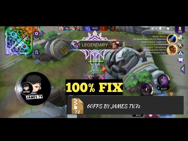 BEST TO FIX LAG AND FPS DROP IN MOBILE LEGENDS/ 100% SAFE AND WORKING