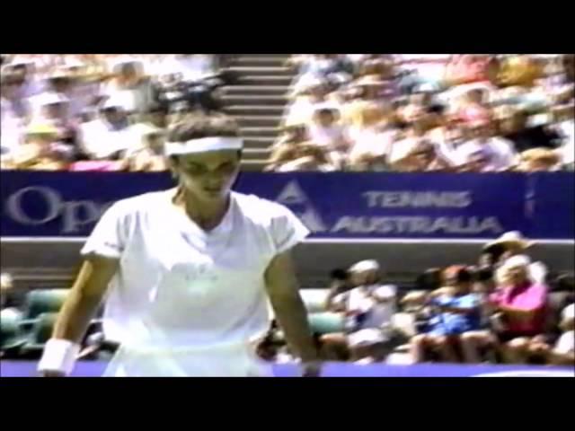 Monica Seles vs Mary Joe Fernandez 1991 Australian Open semifinals