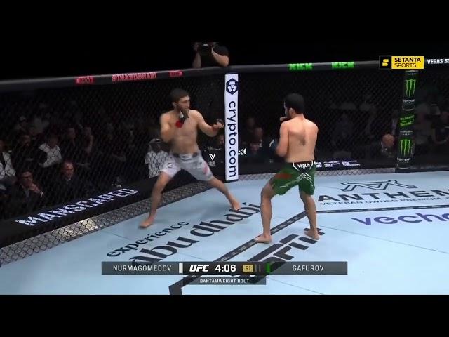 Момент боя МУИН ГАФУРОВ. vs МАГАМЕДОВ . ,UFC @HURIK9090