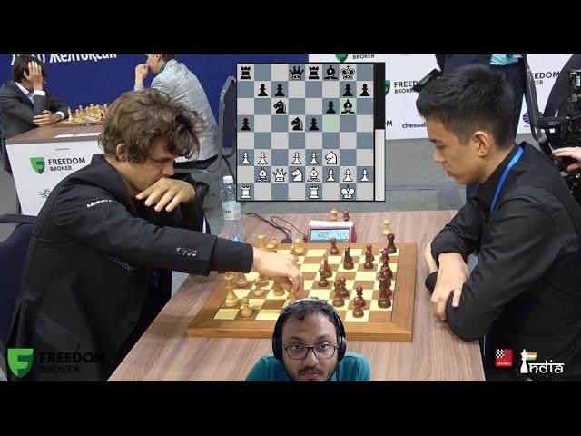 When Magnus Carlsen used Fischer's idea against Nodirbek Abdusattorov | Commentary by Sagar