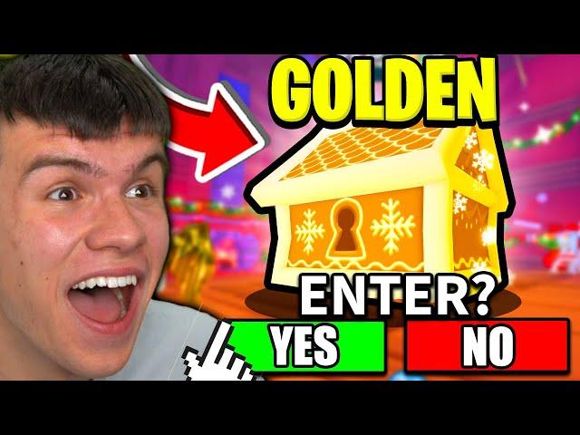 *NEW* SECRET OP GOLDEN GINGERBREAD CHEST LOCATION In Roblox Pet Simulator X!