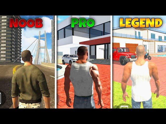 WHICH GAME IS BETTER NOOB VS PRO VS LEGEND| INDIAN BIKES DRIVING 3D