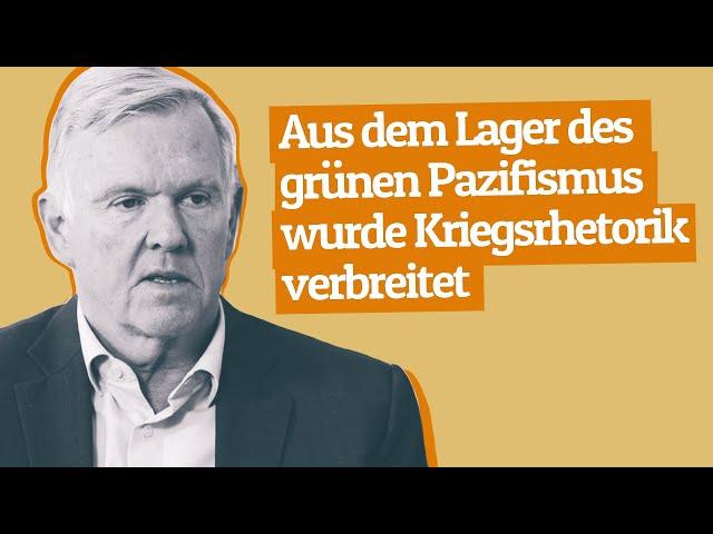 Nicht Soldaten, sondern die Politik beginnt Kriege | Erich Vad