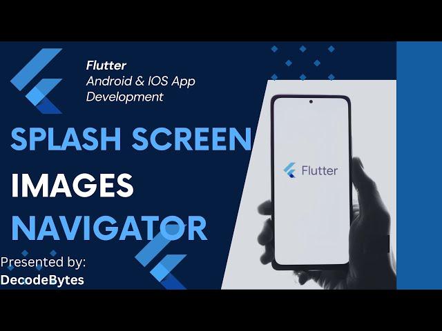 Flutter Tutorial: Add Image Assets, Configure pubspec.yaml, and Create a Splash Screen | #flutter