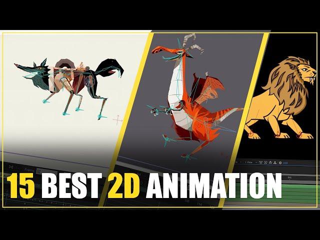 15 BEST 2D ANIMATION SOFTWARE