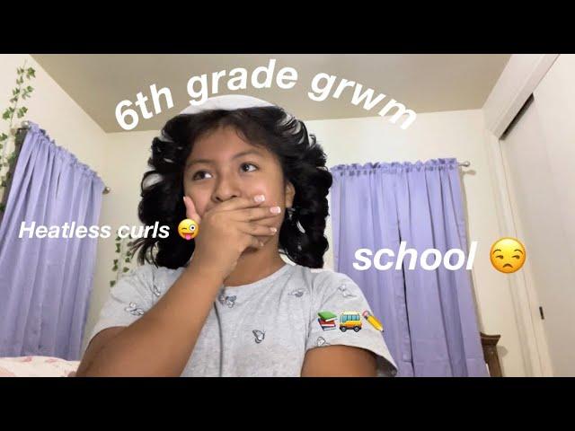 ! 6th grade GRWM ! 2022( middle school ) #grwm