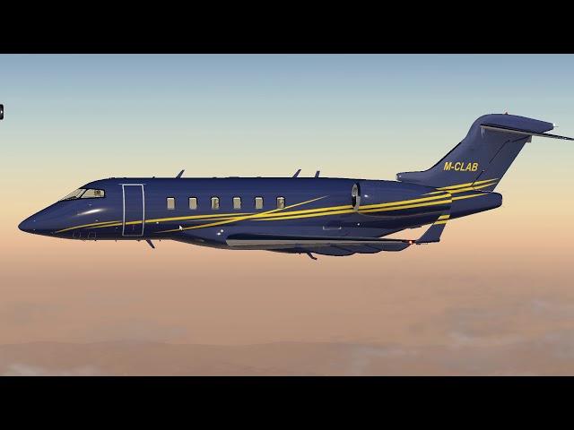 X Plane 11: KSNA-KPDX IFR in the Challenger 300 on PilotEdge!!!