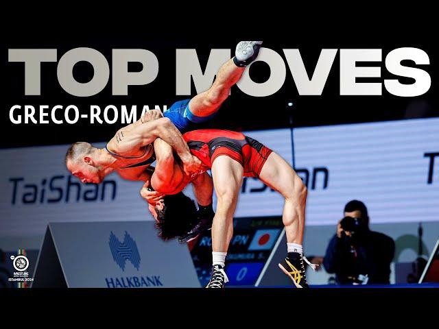 #FoursAndFives: Top Greco-Roman Moves | Day 1 | Istanbul World Olympic Games Qualifier 2024