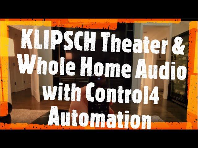 KLIPSCH Theater &Whole Home Audio with Control4 Automation and Lutron Lighting! - Dallas, TX