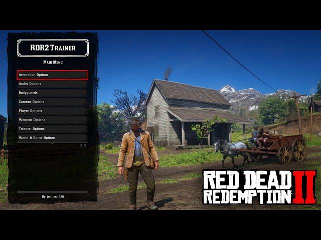 КАК УСТАНОВИТЬ ТРЕЙНЕР В RED DEAD REDEMPTION 2 / RDR 2 Mod Menu by jedijosh920 / УСТАНОВКА И ОБЗОР!