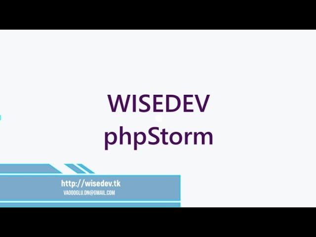 php Storm - Deployment проекта