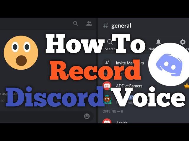 How to Record Discord Voice Solution 