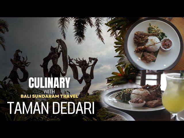 Culinary with Bali Sundaram Travel at Taman Dedari #culinary #travel #bali #tamandedari