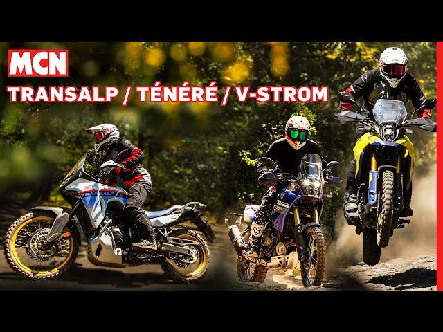 Which adventure bike should you buy in 2023? Honda Transalp vs Suzuki V-Strom vs Yamaha Ténére | MCN