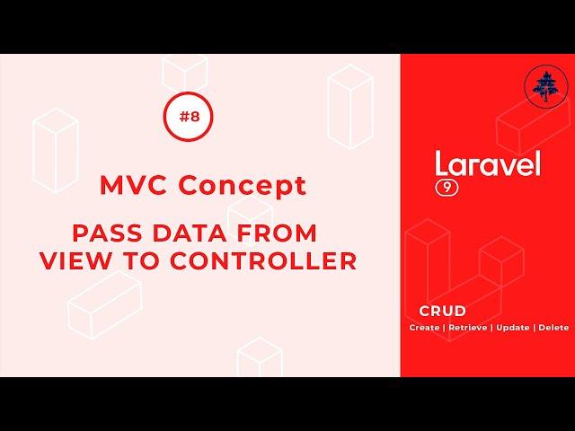 #8- MVC | Send Form Data to Controller | Laravel 9 CRUD |  #laravel9 #laravel