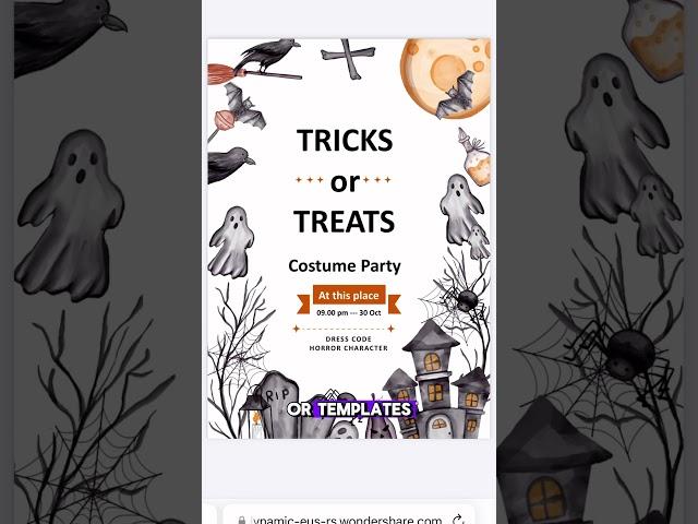 Free Halloween Templates | Makes Spooky Invitations a Breeze This Halloween