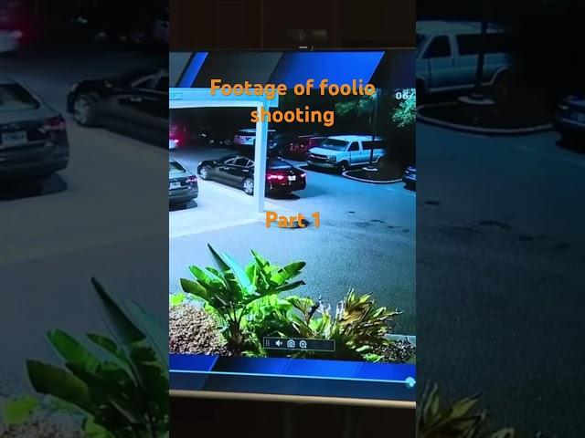 Shooting footage of foolio #foolio #tampa #shooting #gundown #fyp #atk #kta