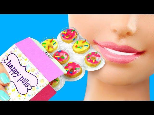 Миниатюрная еда для Барби – 20 идей! Лайфхаки для куклы Барби