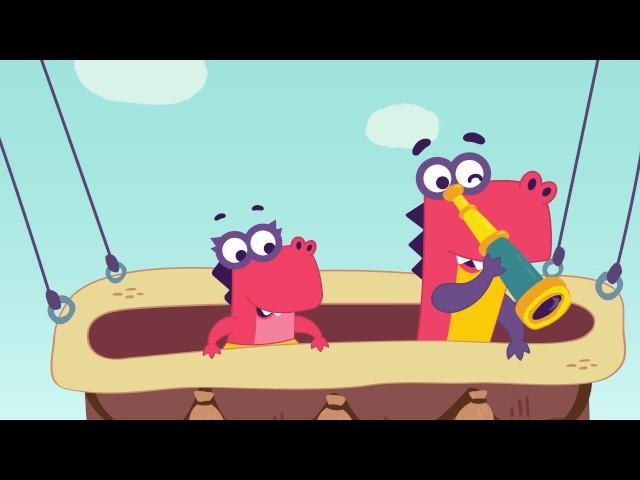 «Заврики». Серия 05 «Стороны света» HD | Развивающие мультики для детей