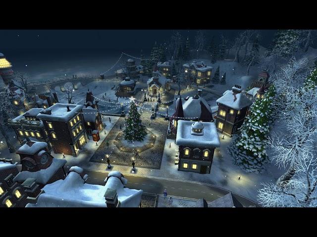 С НОВЫМ ГОДОМ! СКАЗОЧНЫЙ МИР! Snow Village  Footage