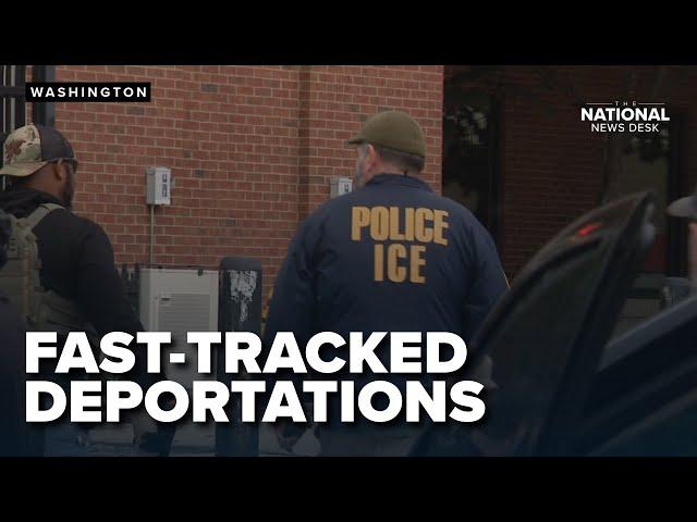 Trump admin. expediting deportation process for illegal migrant criminals