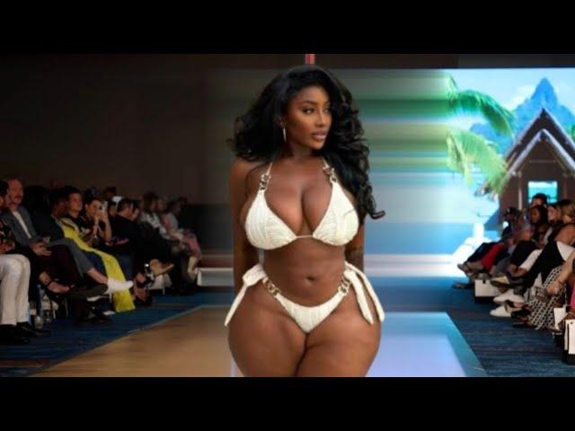 Nwamaka Amaechi | Enticing Curvy Plus Size Model - asmr fashion show lifestyle trends