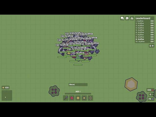 Moomoo.io Guard/Circle Bots