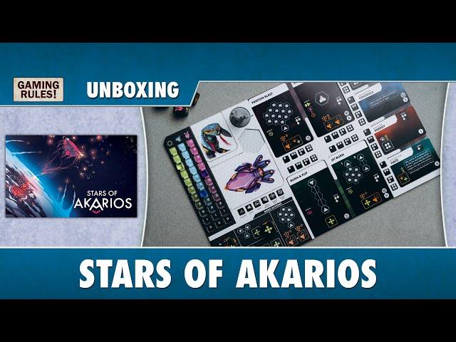 Stars of Akarios - Unboxing & Interview