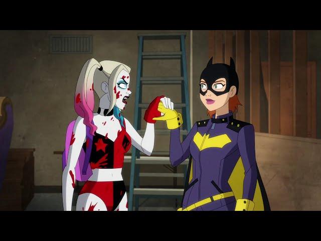 Harley Quinn 3x06 HD "Harley helps Batgirl from Mad Hatter and kidnap Bruce Wayne" HBO-max