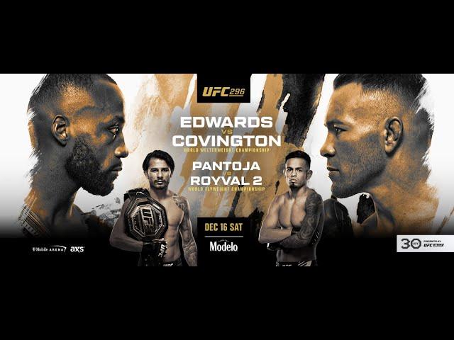 UFC 296 Live Stream Presser