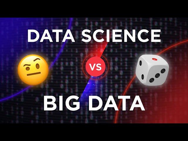 Data Science vs Big Data - What You NEED to Know!