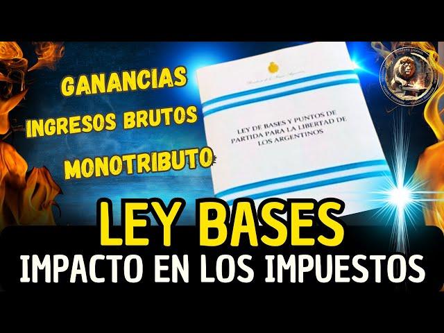 IMPUESTOS  LOS BENEFICIOS DE LA LEY BASES PARA LA CLASE MEDIA  MILEI LOS QUIERE AFUERA