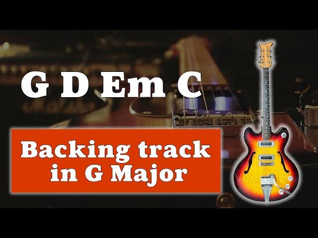 G MAJOR BACKING TRACK | 100 Bpm