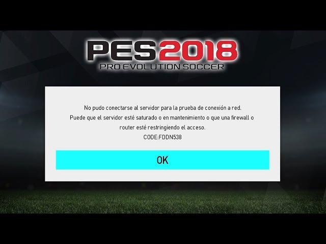 PES 2018 BETA | ERROR: NO PUDO CONECTARSE AL SERVIDOR | SOLUCIÓN PS4