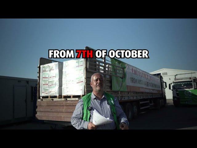 7000 Food Parcels into GAZA!