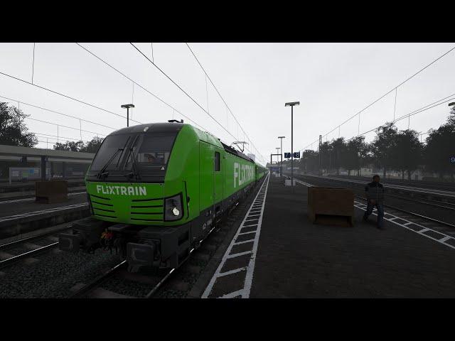 Let´s Play Train Sim World 5 Im Flixtrain nach Mainhaten