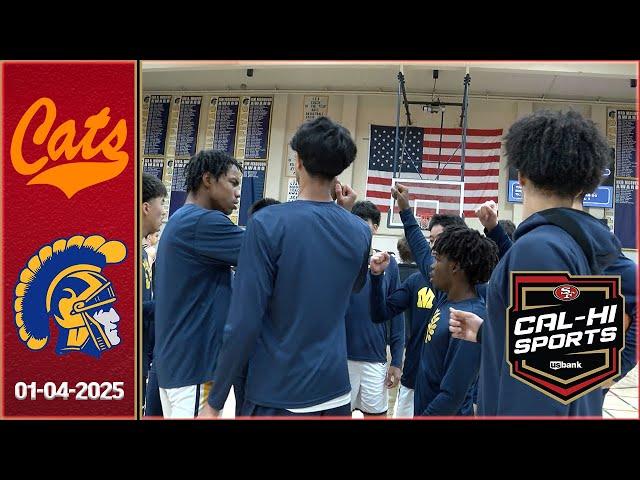 !!HIGHLIGHTS!! Los Gatos at Milpitas Boys Basketball 1.4.25 | Crumbl Cookies Game of the Week