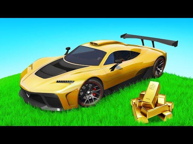 New $5 MILLION *SOLID GOLD* Supercar! (GTA 5 DLC)