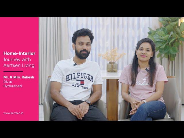 Rakesh & Divya's Dream Interiors Unveiled in 45 Days - Witness the Transformation | Testimonial