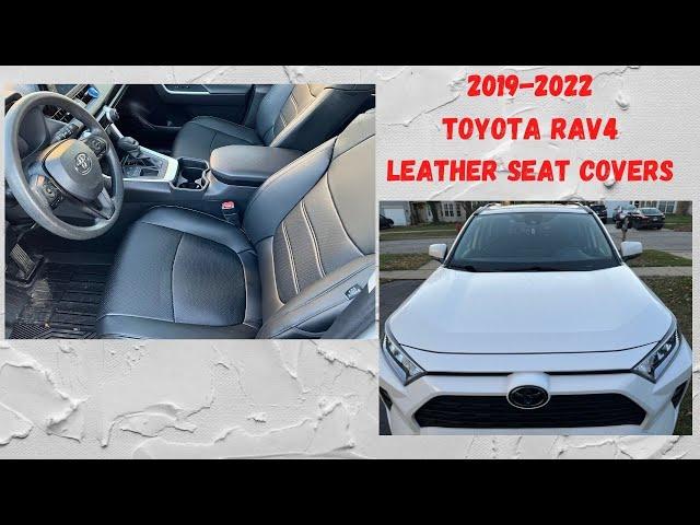 2019-2022 Toyota Rav4 leather seat covers installation