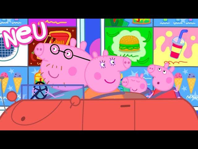 Peppa-Wutz-Geschichten | Das Drive-in-Restaurant | Videos für Kinder