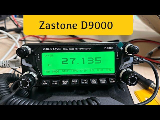 Радиостанция Zastone D9000. Интересные особенности и проверка чувствительности