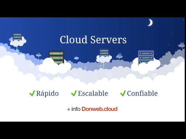 Elige Cloud Servers DonWeb