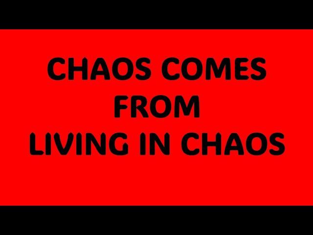 CHAOS COMES FROM LIVING IN CHAOS   . .  #karens #anger #uselection