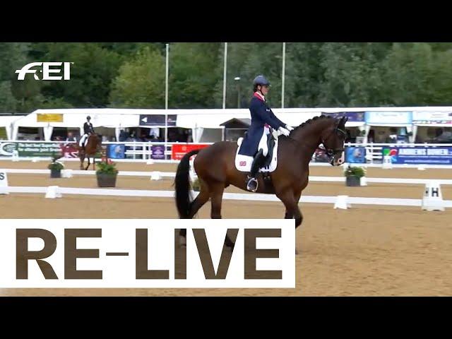 RE-LIVE | Dressage Young Riders Team P.1 | FEI Dressage Euros for Juniors & Young Riders |Hartpury