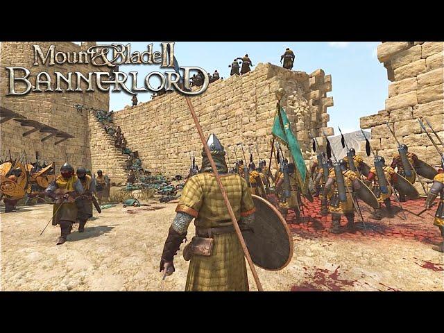 Defence of jerusalem Mount & Blade II: Bannerlord ps5 Gameplay