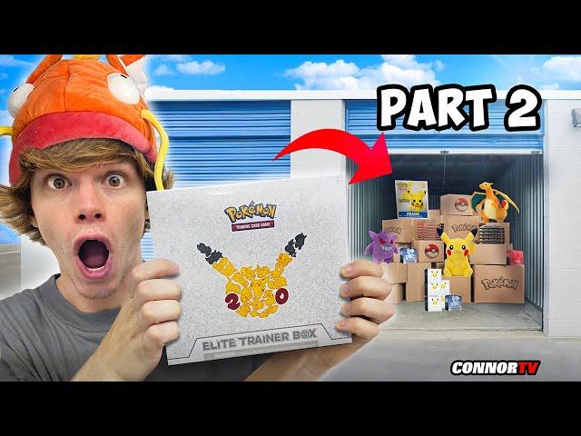 I Found a HUGE Pokemon Card STORAGE UNIT! Part 2