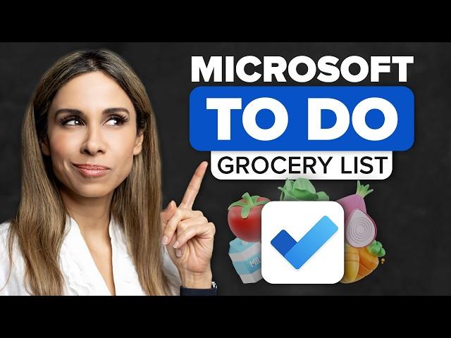 How to Use Microsoft To Do | Grocery Shopping List and much more